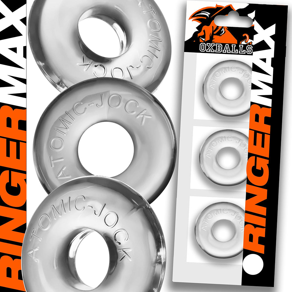OxBalls Ringer Max 3 Pack Clear